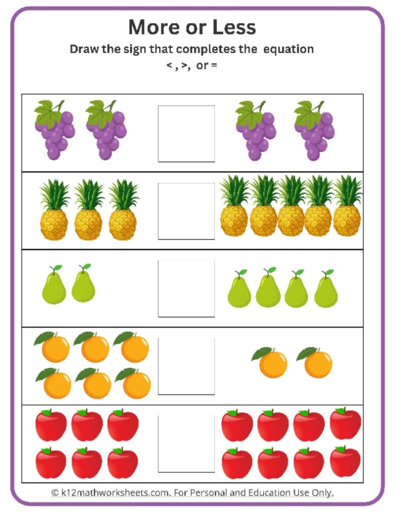 Comparing Numbers