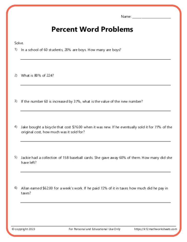 Worksheets Archive - Page 11 of 25 - K12 Math Worksheets